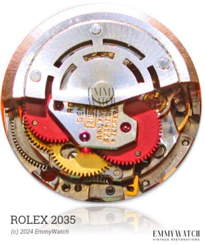 rolex 2035 movimento